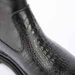 نیم بوت مردانه چرم طبیعی مدل آناویز چرم - Image 8