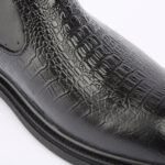 نیم بوت مردانه چرم طبیعی مدل آناویز چرم - Image 7