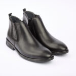 نیم بوت مردانه چرم طبیعی مدل آناویز چرم - Image 4