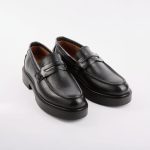 کفش مردانه چرم طبیعی مدل آناویز چرم