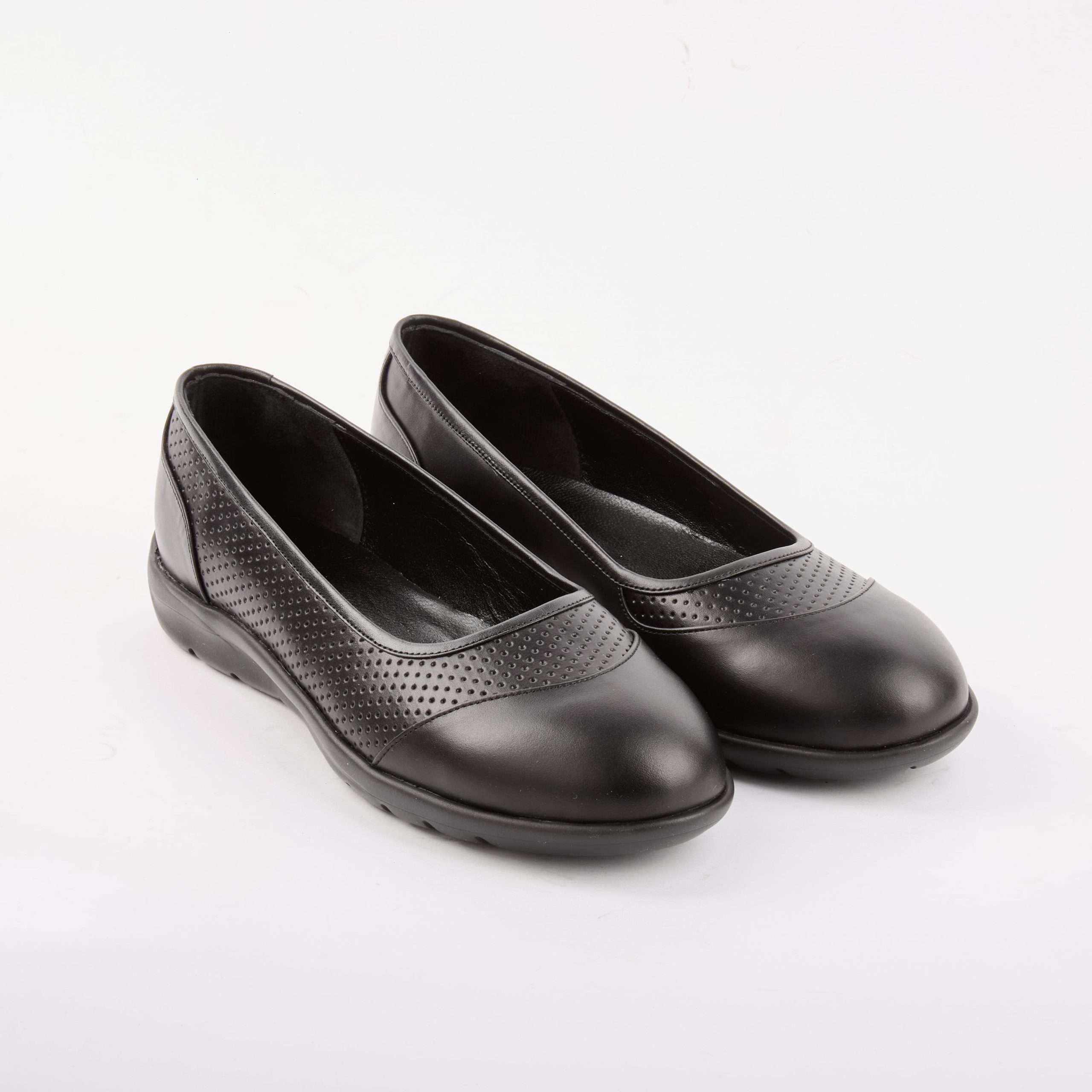 Canon-1283-min کفش زنانه طبی چرم طبیعی مدل آناویز چرم - Image 1