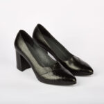 کفش زنانه چرم طبیعی مدل آناویز چرم