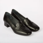 کفش زنانه چرم طبیعی مدل آناویز چرم