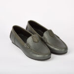 کالج زنانه چرم طبیعی مدل آناویز چرم