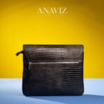 کیف زنانه چرم طبیعی مدل آناویز چرم(لیزارد) - Image 4