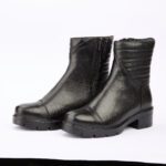 نیم بوت زنانه چرم طبیعی مدل آناویز چرم - Image 3