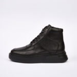 نیم بوت مردانه چرم طبیعی مدل آناویز چرم - Image 3