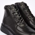 نیم بوت مردانه چرم طبیعی مدل آناویز چرم - Image 5