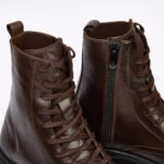 نیم بوت زنانه چرم طبیعی مدل آناویز چرم - Image 6