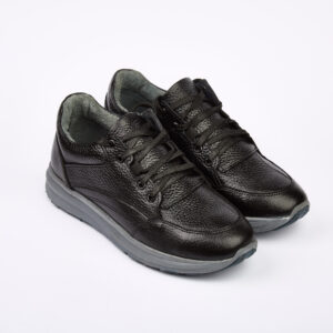 کتانی زنانه چرم طبیعی مدل آناویز چرم