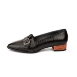 کفش زنانه چرم طبیعی مدل آناویز چرم - Image 4