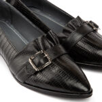 کفش زنانه چرم طبیعی مدل آناویز چرم - Image 5