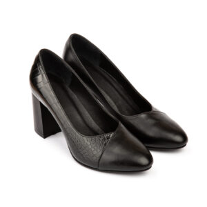 کفش زنانه چرم طبیعی مدل آناویز چرم