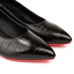 کفش زنانه چرم طبیعی مدل آناویز چرم - Image 8