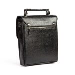 کیف دستی و دوشی چرم طبیعی مدل آناویز چرم (فلوتر - مشکی) - Image 3